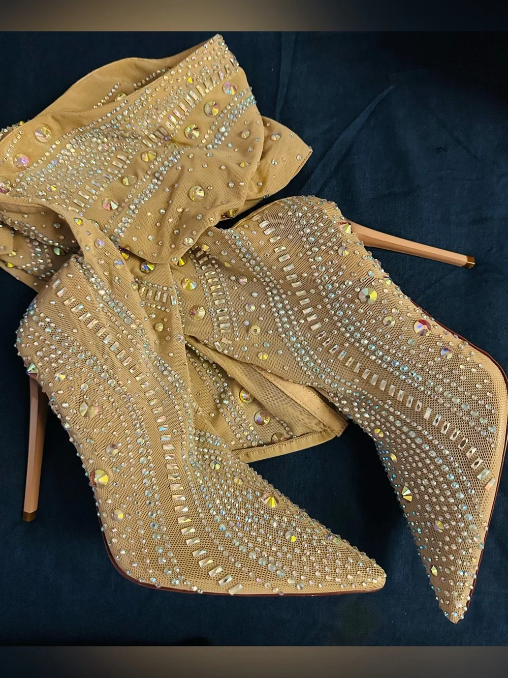 Embellished Over the Knee Boot